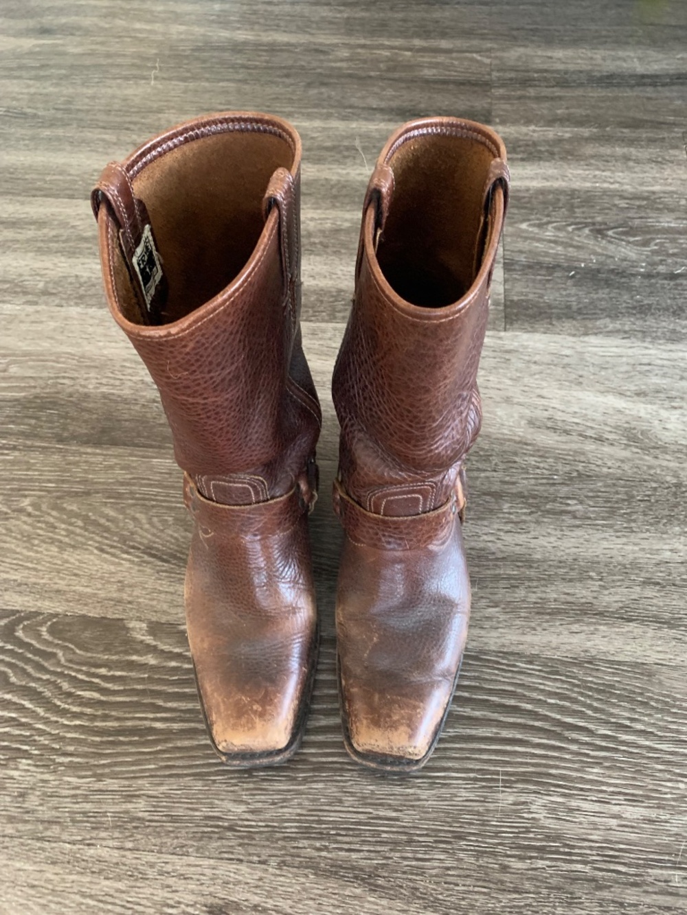 FRYE brown leather boots, VINTAGE, women’s sz 9 - Picture 11 of 11